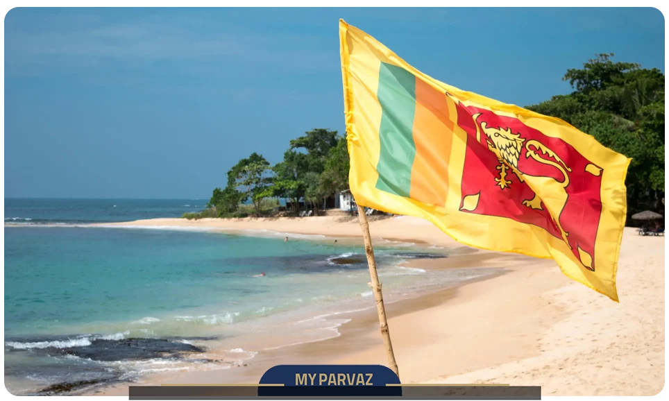 طراحی و نمادهای پرچم سریلانکا